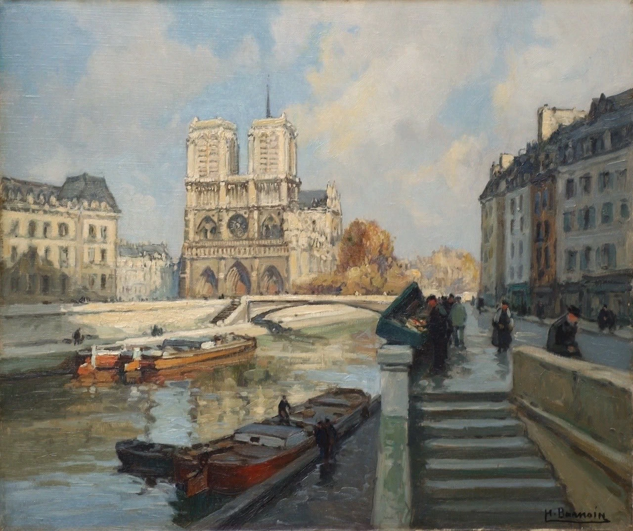 Dopo il temporale, sul Quai Notre Dame